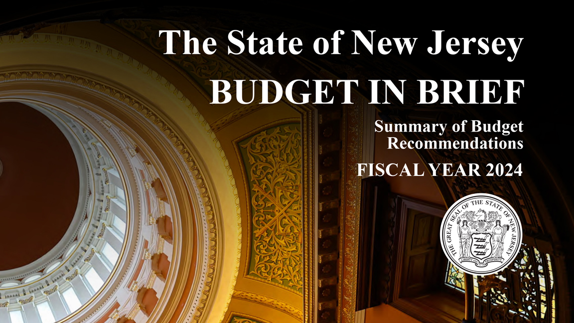 State of New Jersey Budget Summary art