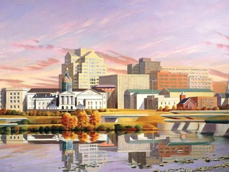 David Ahlsted, from The Delaware River Series, courtesy New Jersey State House Annex