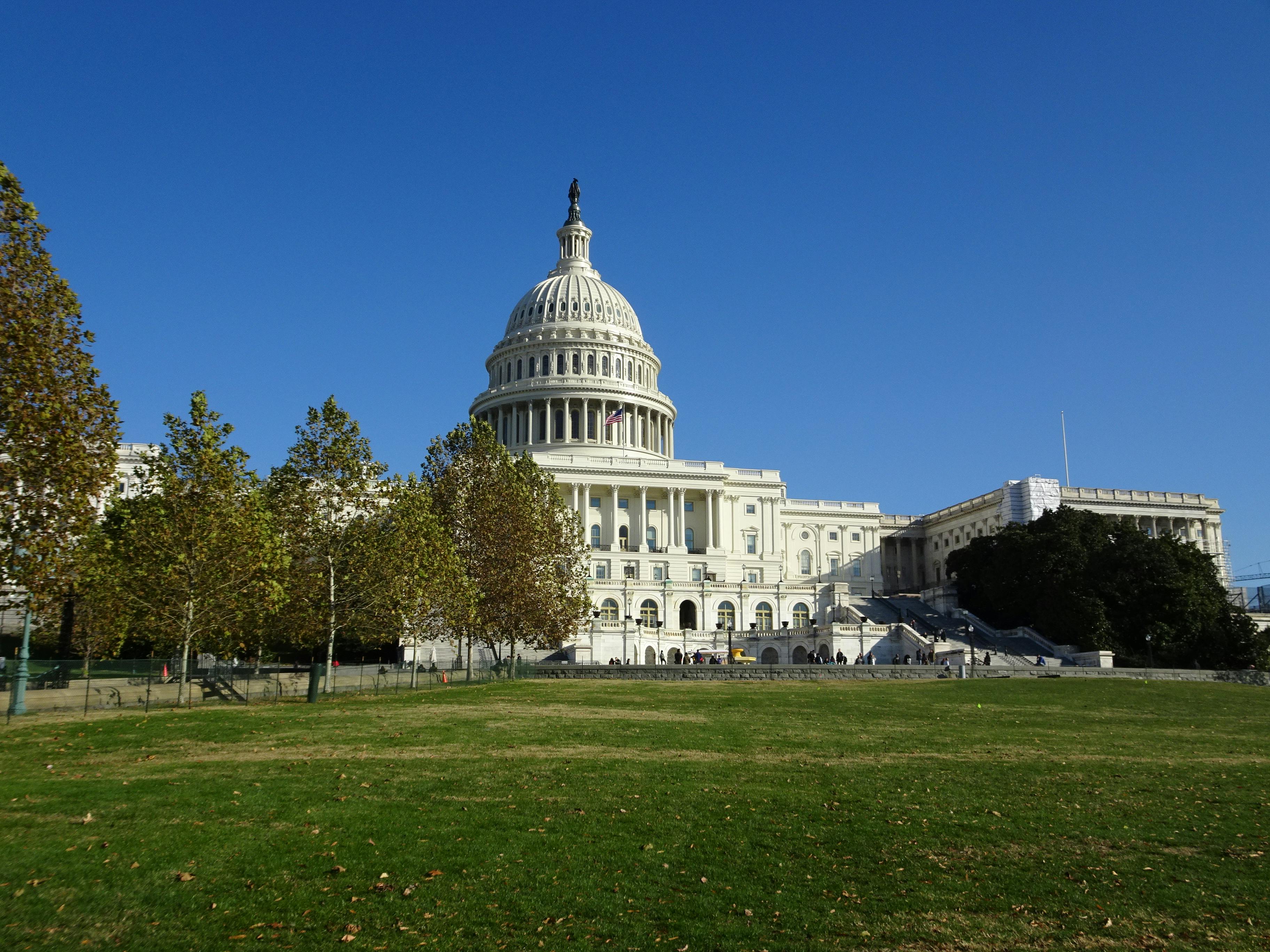 picture of the Senate building on Capitol Hill