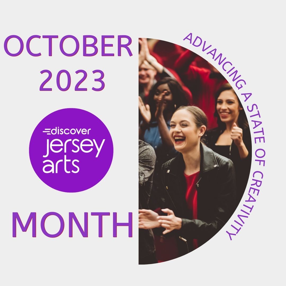 Oct. 2023 is Discover Jersey Arts Month - image of audience applauding