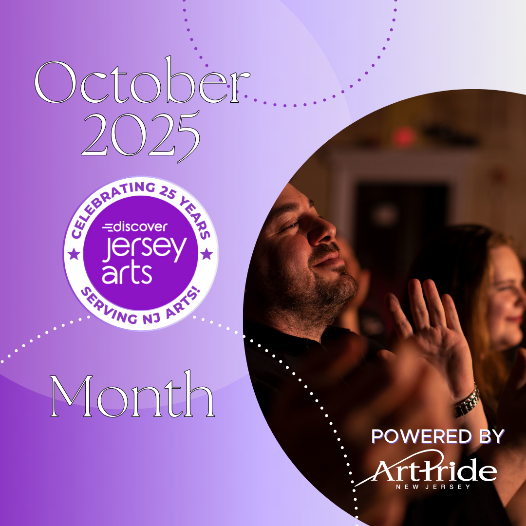 Oct. 2025 is Discover Jersey Arts Month - image of audience applauding