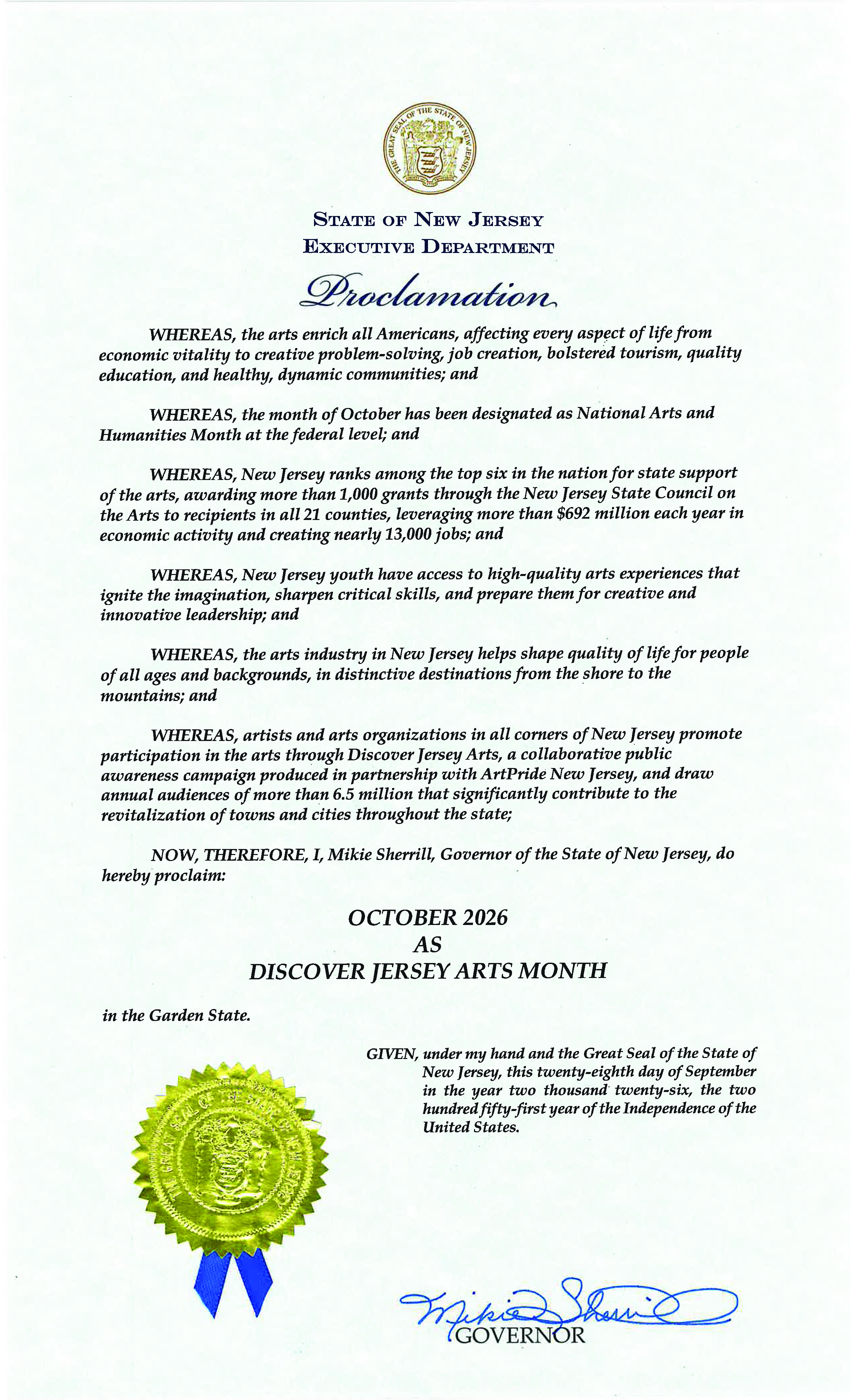 Proclamation