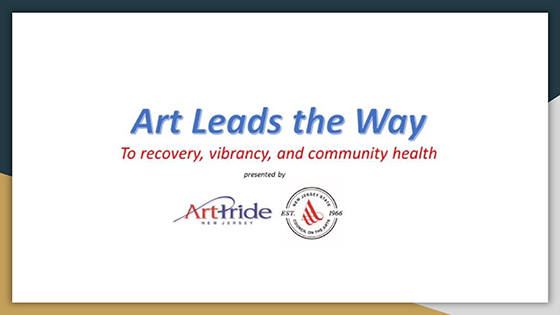 Art Leads the Way! Presentation page 1