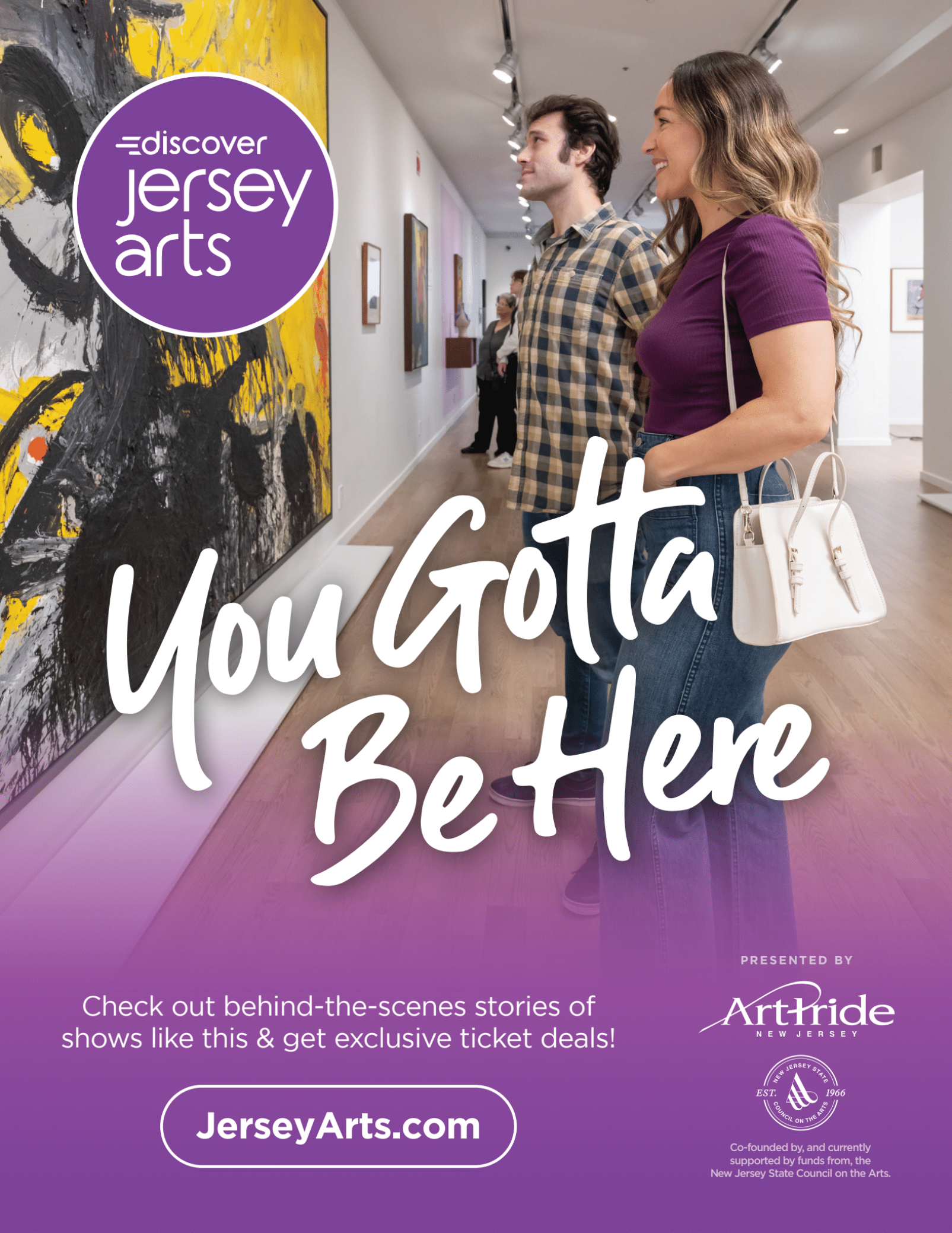 Discover Jersey Arts playbill