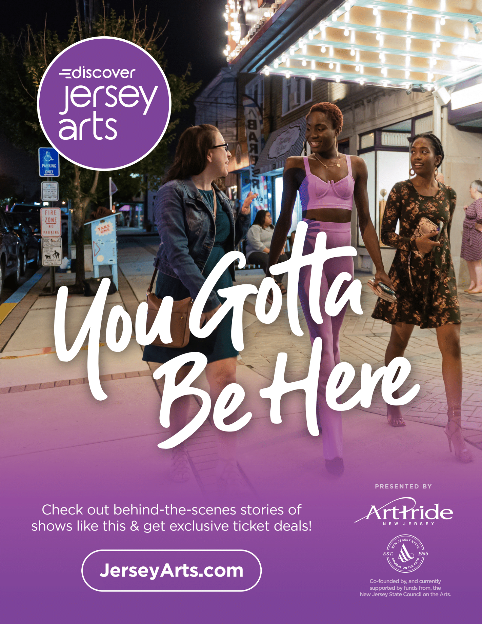 Discover Jersey Arts playbill