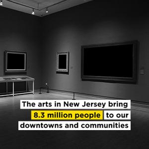 The art bring 8.3 mil people to NJ communities.